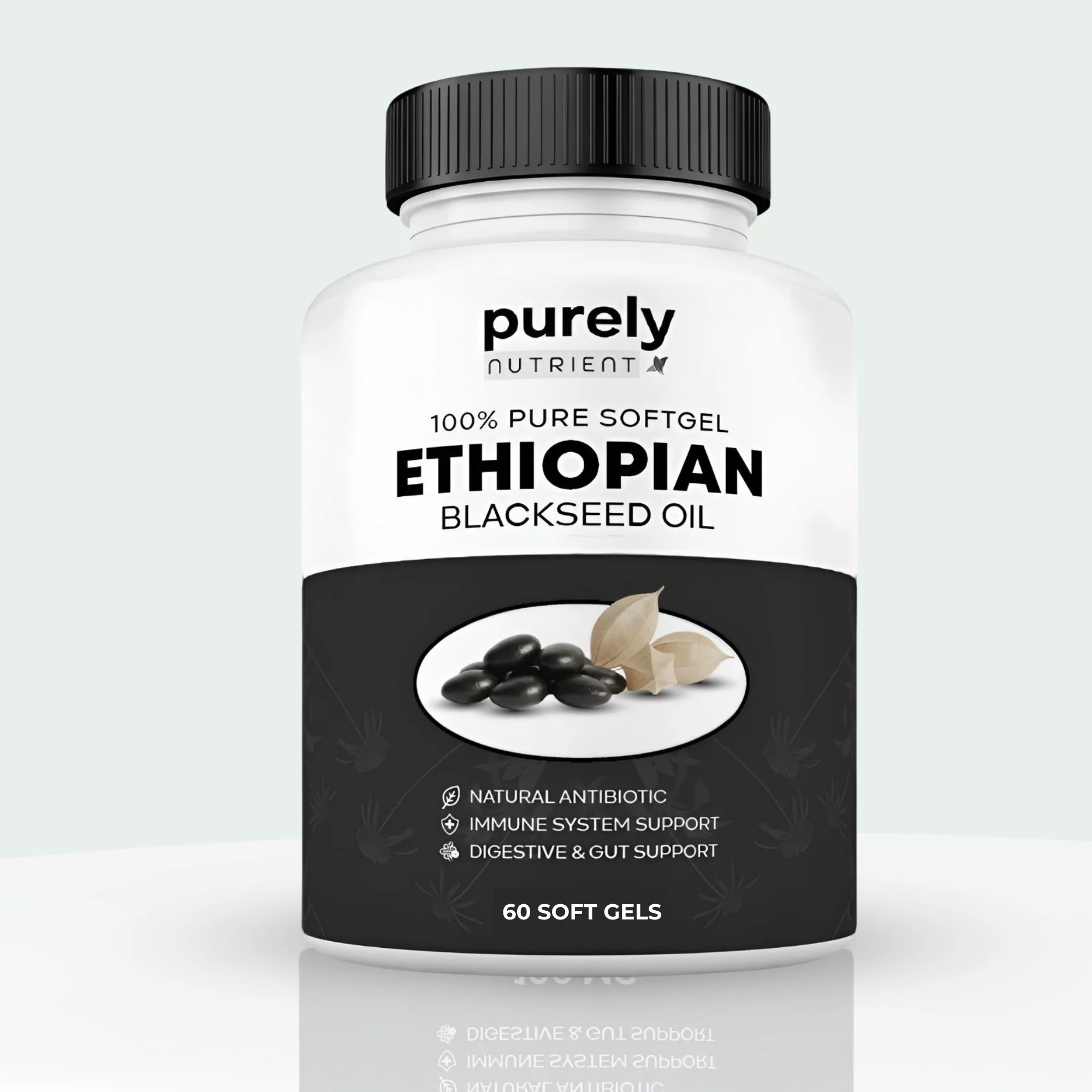 Purely Nutrient Ethiopian Black Seed Oil